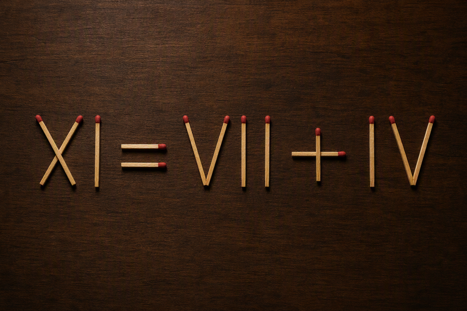 Решение: XI = VII + IV